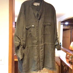 Treasure Bond Green Cargo/Utility Light jacket